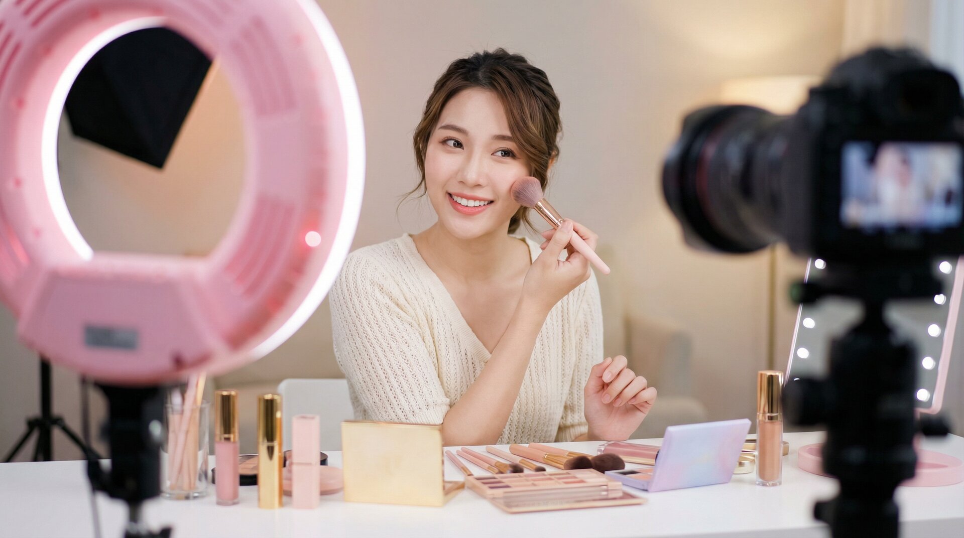 萝莉岛美妆视频教程